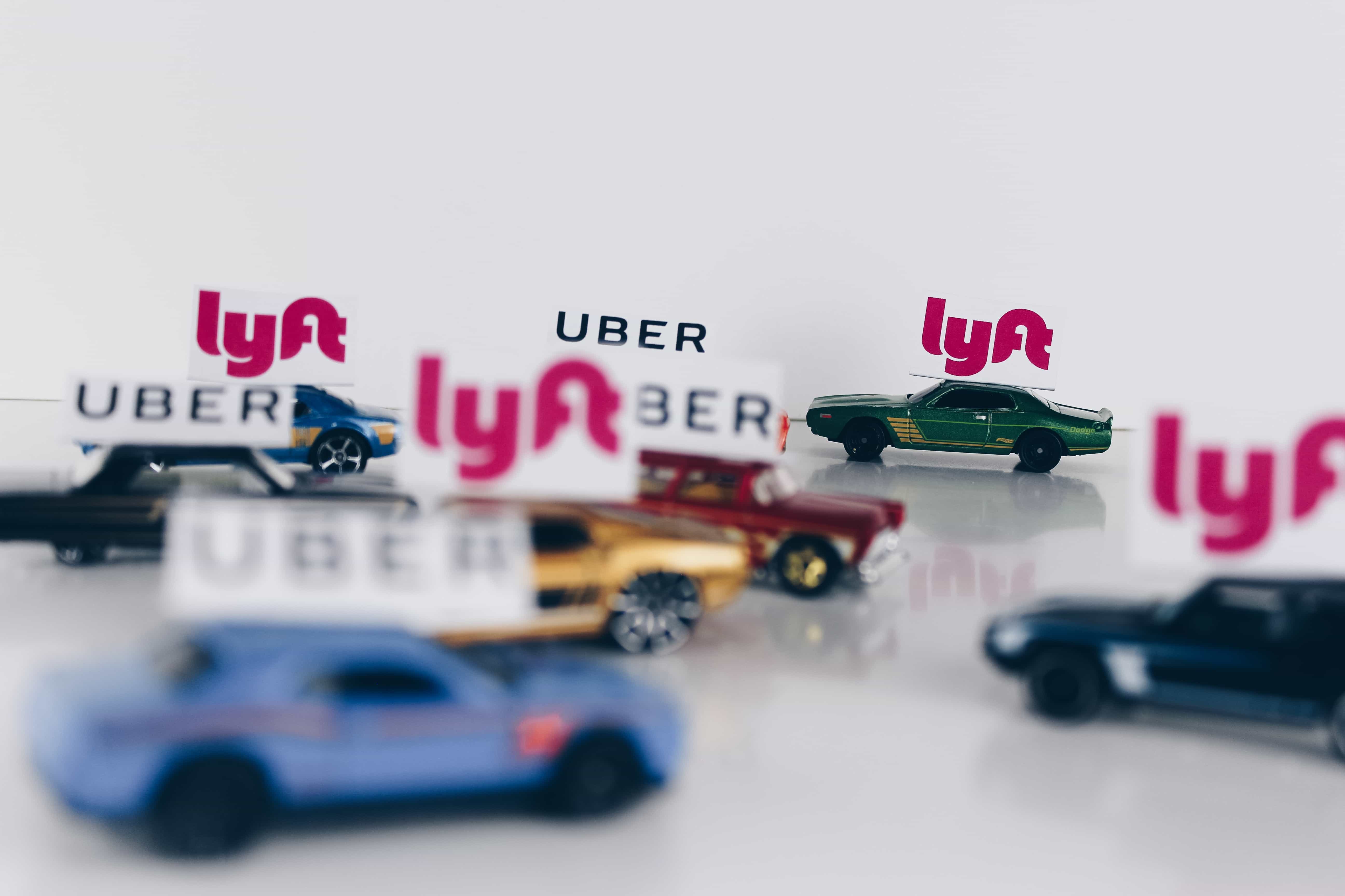 Lyft & Uber Toy Cars personal insurance